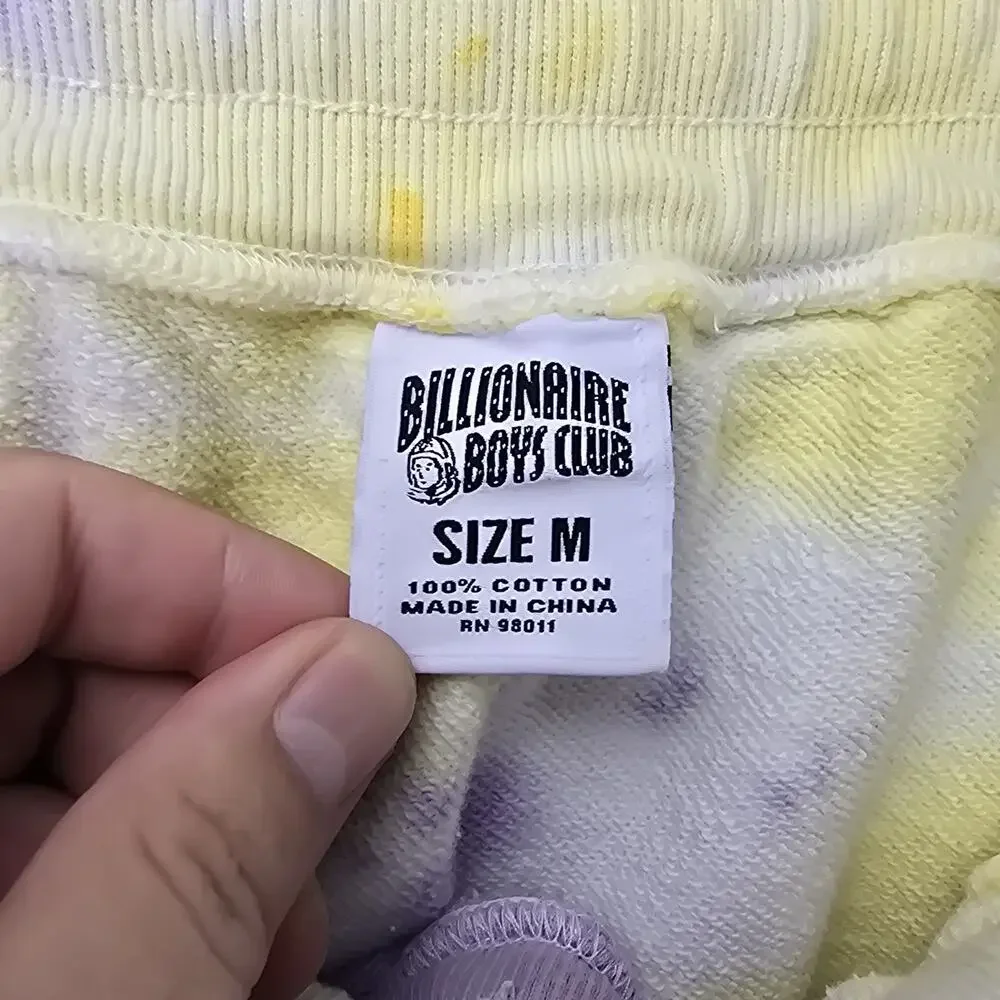Billionaire Boys Club BBC Time Warp Astronaut Jogger Sweatpants Medium Tie Dye